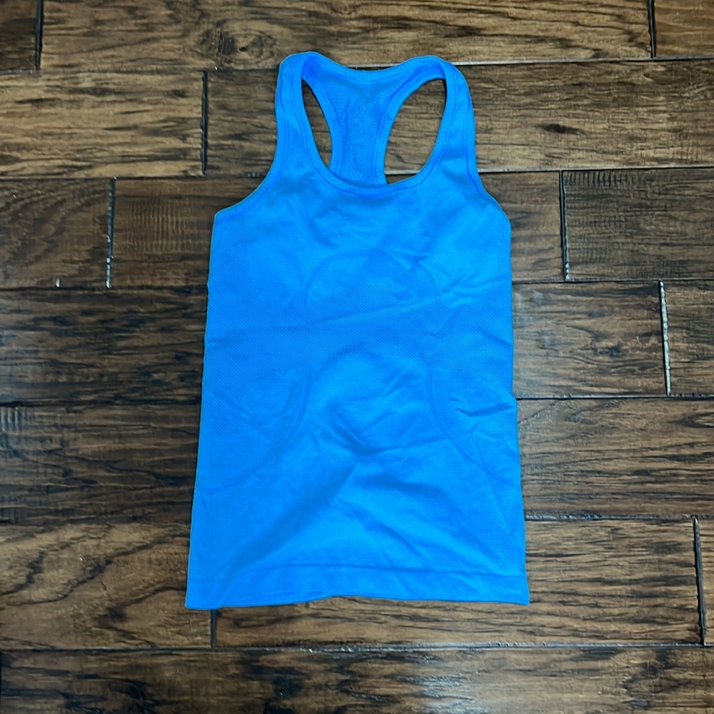 Light Blue Lululemon Swiftly Tech Tank Top